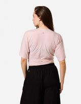 Yoga T-Shirt - kort - Lichtroze