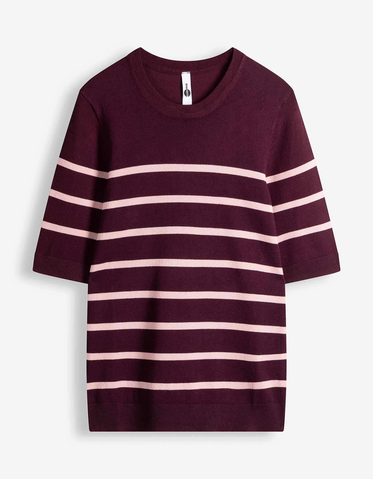 Pullover - Streifen - Lila