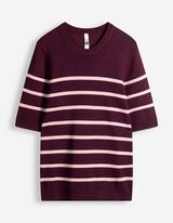 Pullover - Streifen - Lila