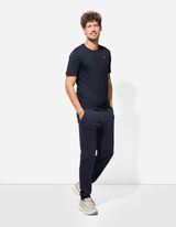 Tricou - Patch de etichetă - Albastru inchis