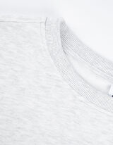 Pulover - Prevelik kroj - svetlo siva