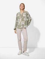 Pantalone - jednobojna - bela