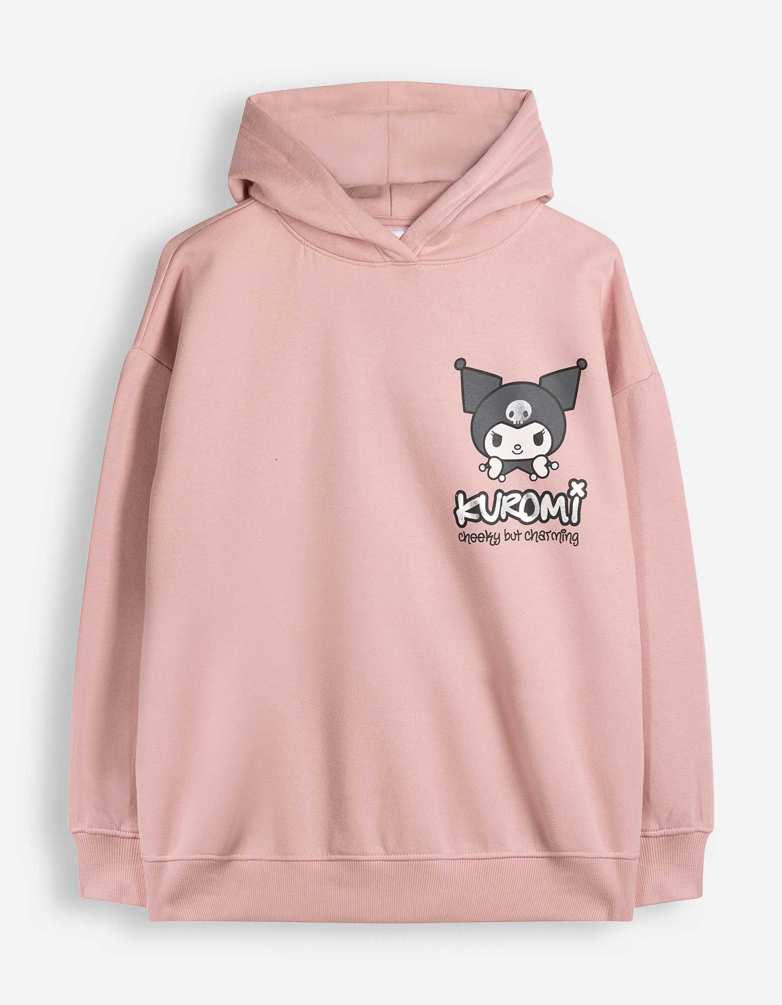 Hoodie - Kuromi - Rosa