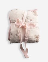 Decke - Pl&uuml;sch - Off-White