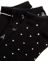 Čarape za tenisice - 5 kom. u pakiranju - crna