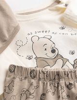 Set s dugim rukavima, tajicama i bibom - Winnie the Pooh - bez