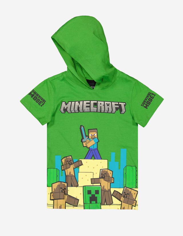 T-shirt - Capuchon - groen