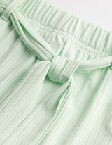 Kalhoty - V&aacute;zac&iacute; p&aacute;sek - sv. zelena