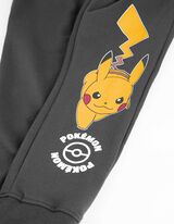 Bėgiojimo kelnės - Pok&eacute;mon - tamsiai pilkas