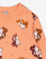 Pullover lungo - Felpa - rosa fucsia