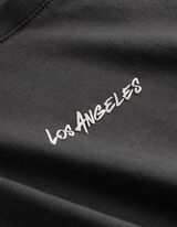 T-Shirt - Print - dunkelgrau