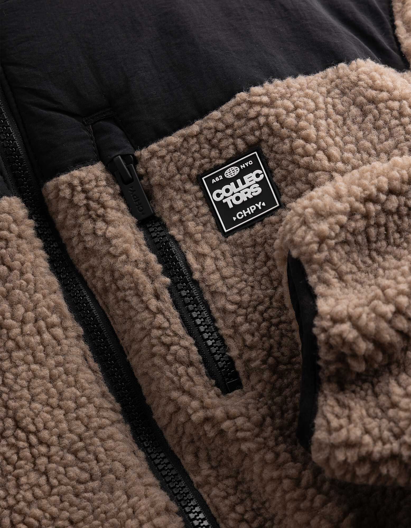Sweatvest - Teddy - Taupe