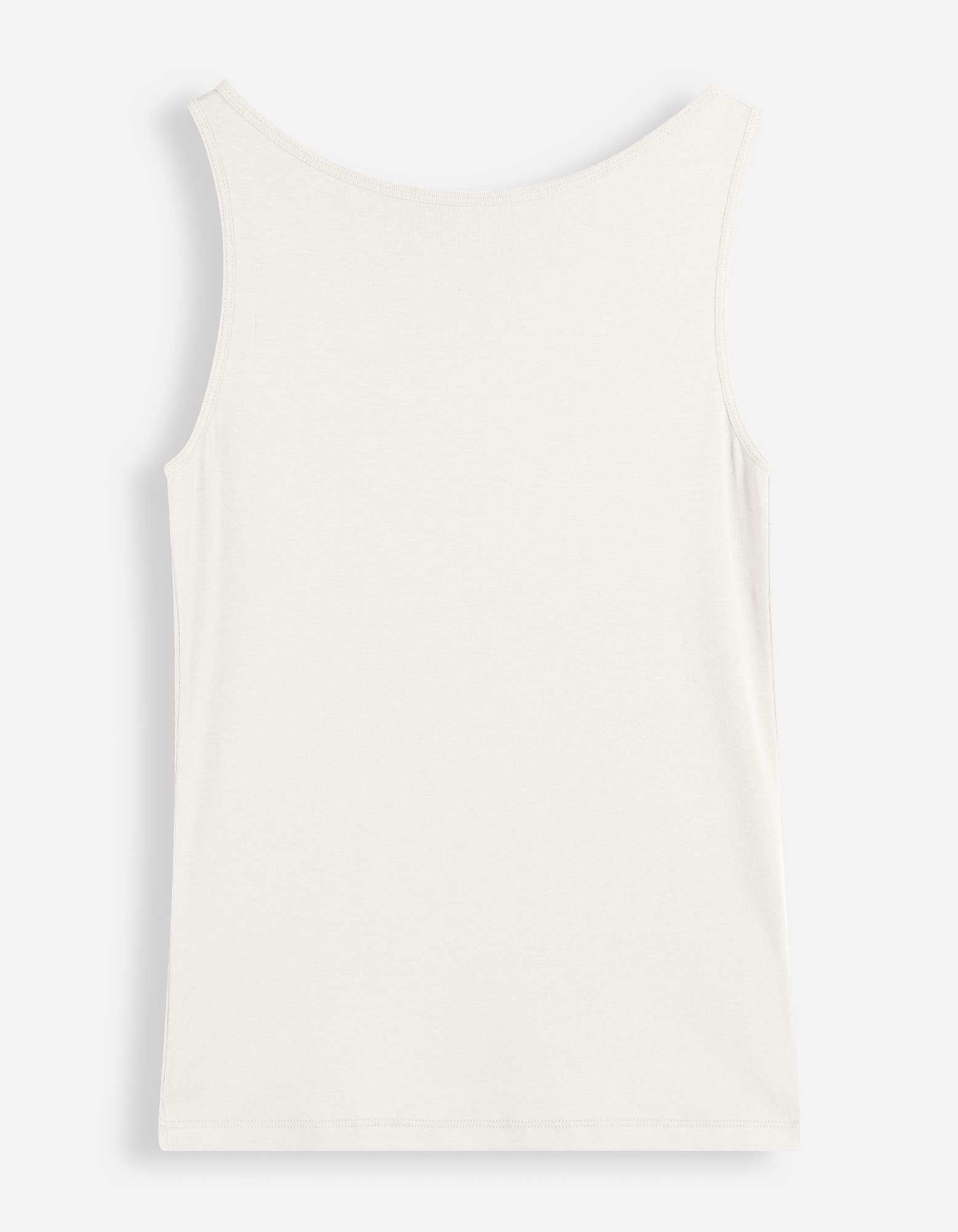 Top - Modal-Anteil - Off-White