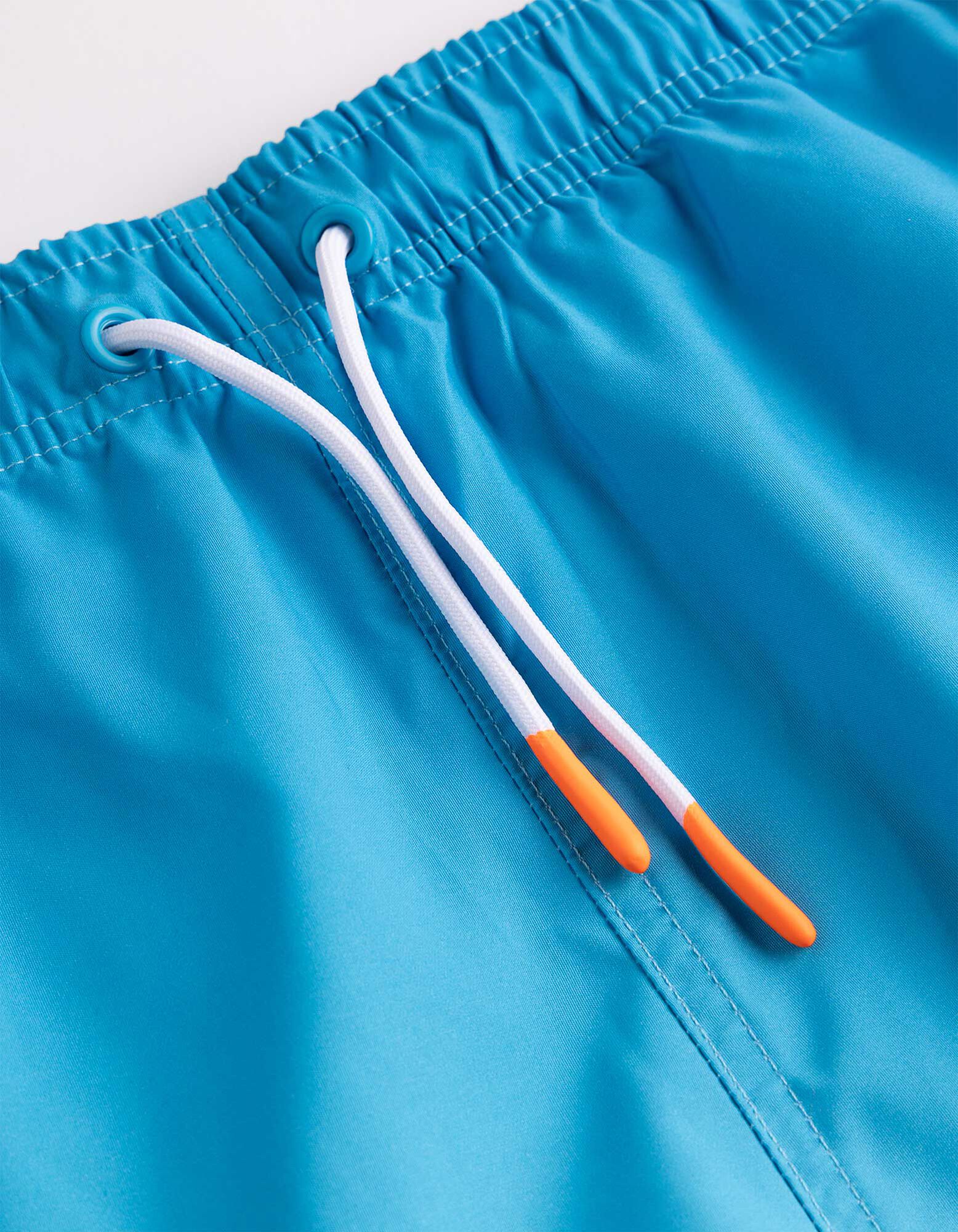 Short de bain - Unicolore - turquoise