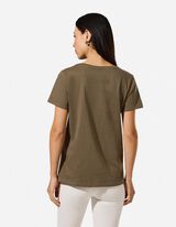 Tričko - V&yacute;&scaron;ivky - Khaki zelen&aacute;