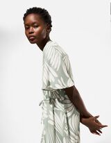 &Scaron;aty - Potisk po cel&eacute; plo&scaron;e - tyrkysova