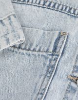 Jachetă din denim - denim albastru deschis - Albastru deschis