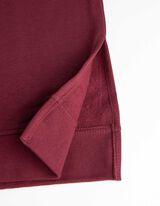 Haljina - sa vezicom - tamno-crvena