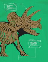 Melegítőfelső - Nyomott minta - zöld