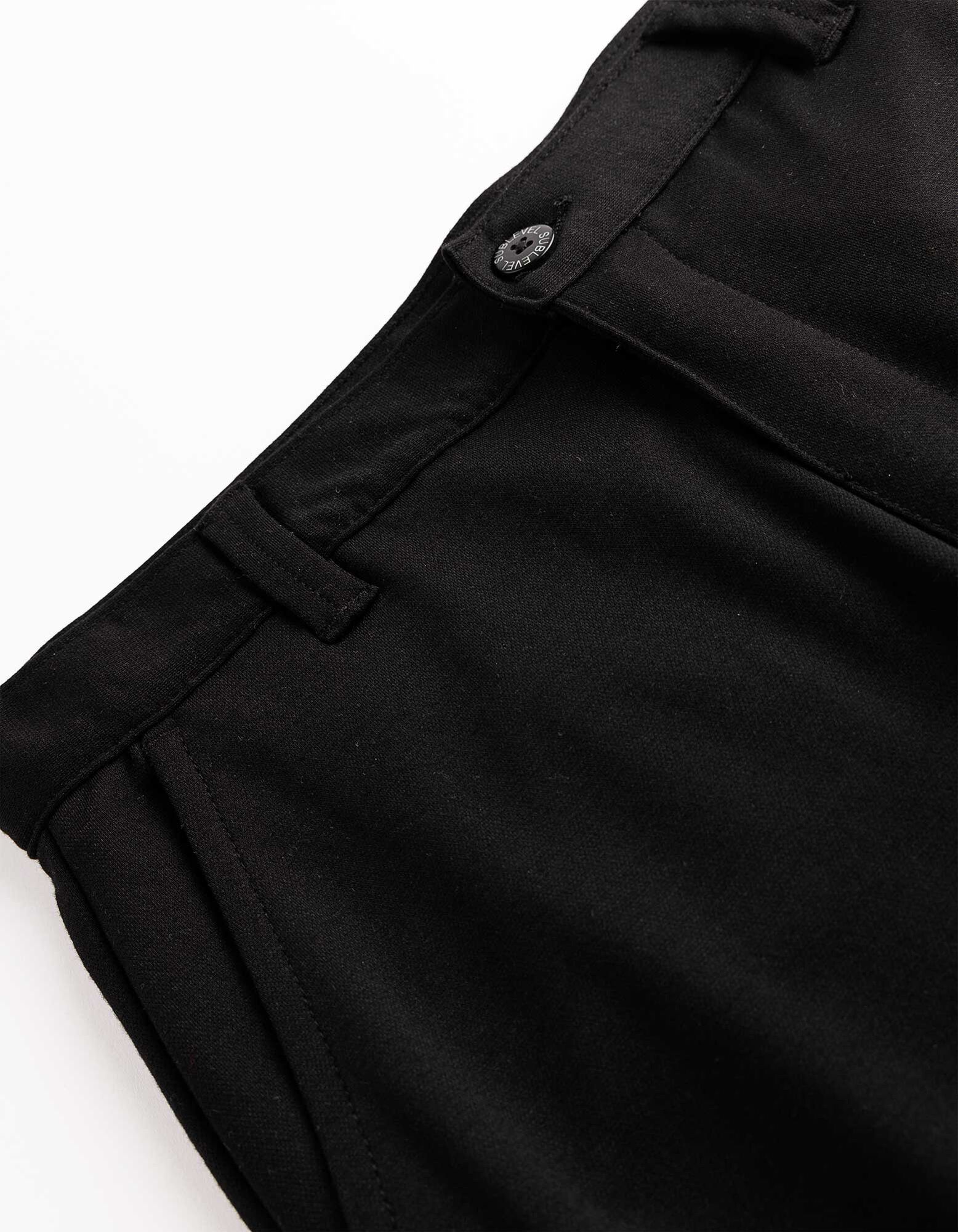 Chinohose - schwarz