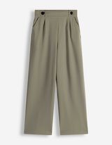 Hose - Elastischer Verschluss - gr&uuml;n