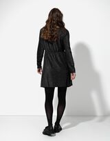 Umstandskleid - V-Ausschnitt - schwarz