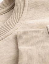 Sweatshirt - Relax Fit - Beige