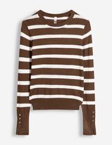 Strickpullover - Braun