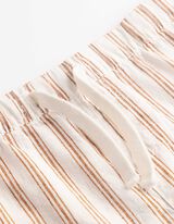 &Scaron;ortky - Směs se lnem - b&iacute;l&aacute;