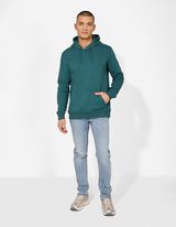 Sweatshirt - Kapuze - dunkelgr&uuml;n