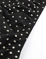 Top - Orlo compatto - nero