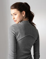 Jurk - Cut-outs - grijs