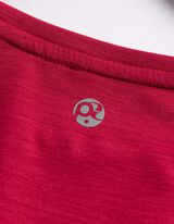 Langarmshirt - Rundhals-Ausschnitt - Orange