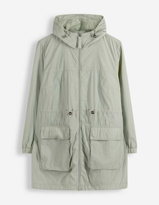 Outdoorjacke - einfarbig - hellgr&uuml;n