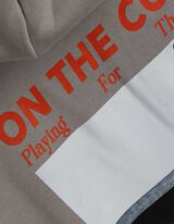 Sweatshirt - Rückenprint - dunkelgrau