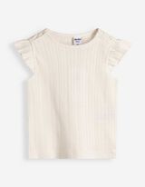 Set aus T-Shirt und Hose - Twill - Beige
