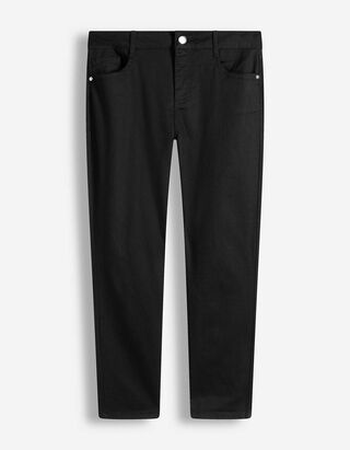 Caprihose - Twill - schwarz
