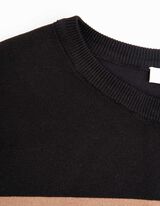 Gebreide jurk - LENZING™ ECOVERO™ - zwart