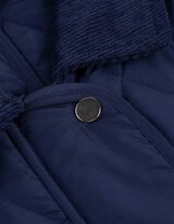 Giacca trapuntata - Coulisse in vita - blu scuro