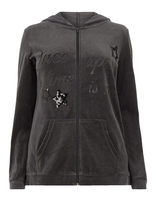 Damen Sweatjacke aus Nicki