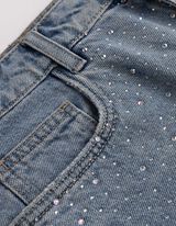 Jeansshorts - Regular Fit - blau