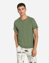 Majica - Pamuk - tamno-zelena