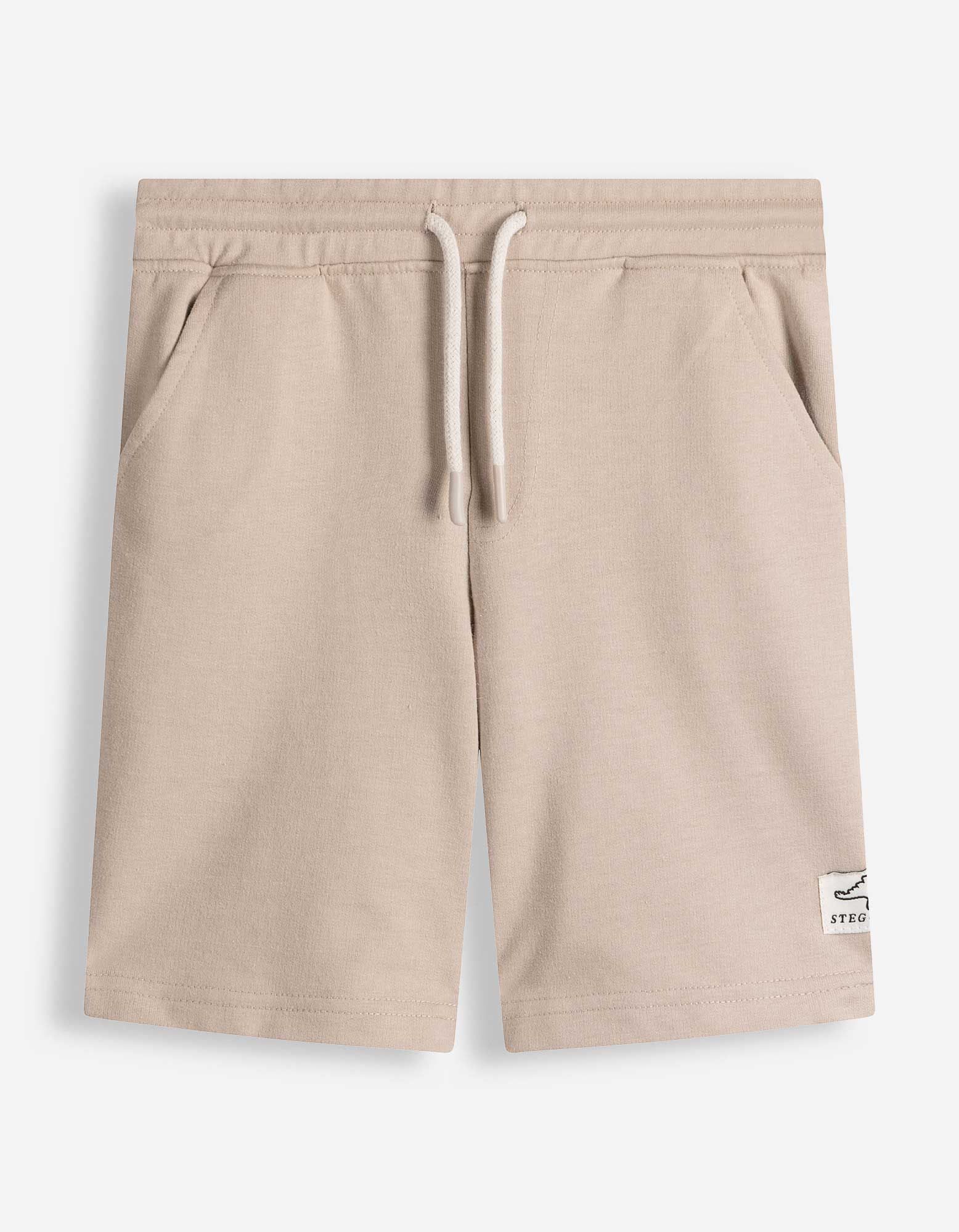 Set aus Sweatshirt und Shorts - Sweat - Beige