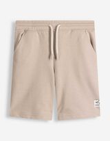 Set aus Sweatshirt und Shorts - Sweat - Beige