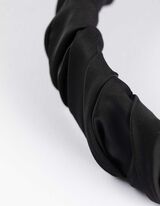 Haarschmuck - einfarbig - schwarz