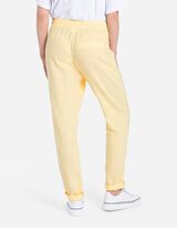 Jogpants - Leinen-Mix