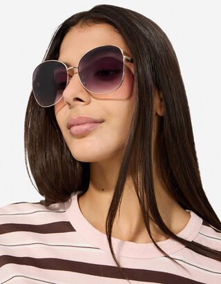 akiniai nuo saulės - violetine