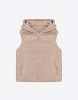 Gilet - Omkeerbaar - beige