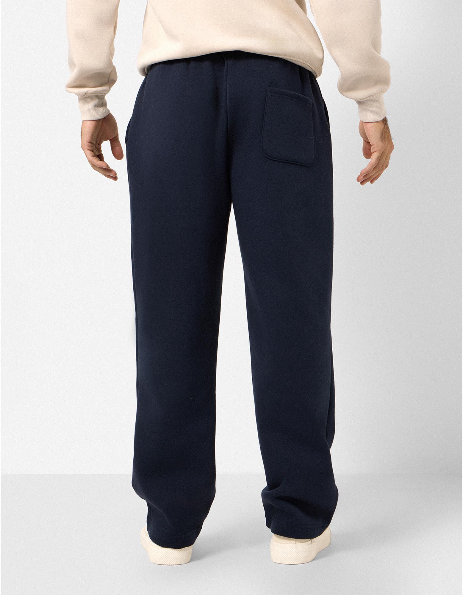 Jogginghose - Wide Fit - Dunkelblau
