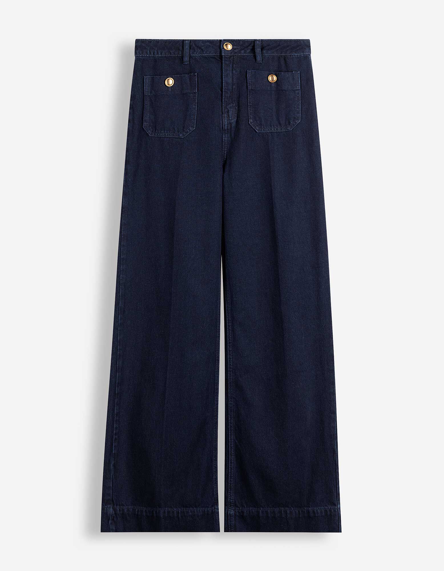 Jeans - Wide Fit - Dunkelblau